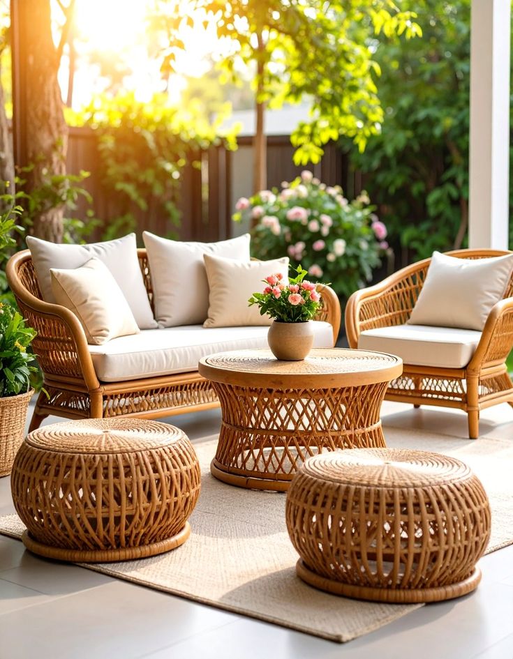 Rattan Furniture Set